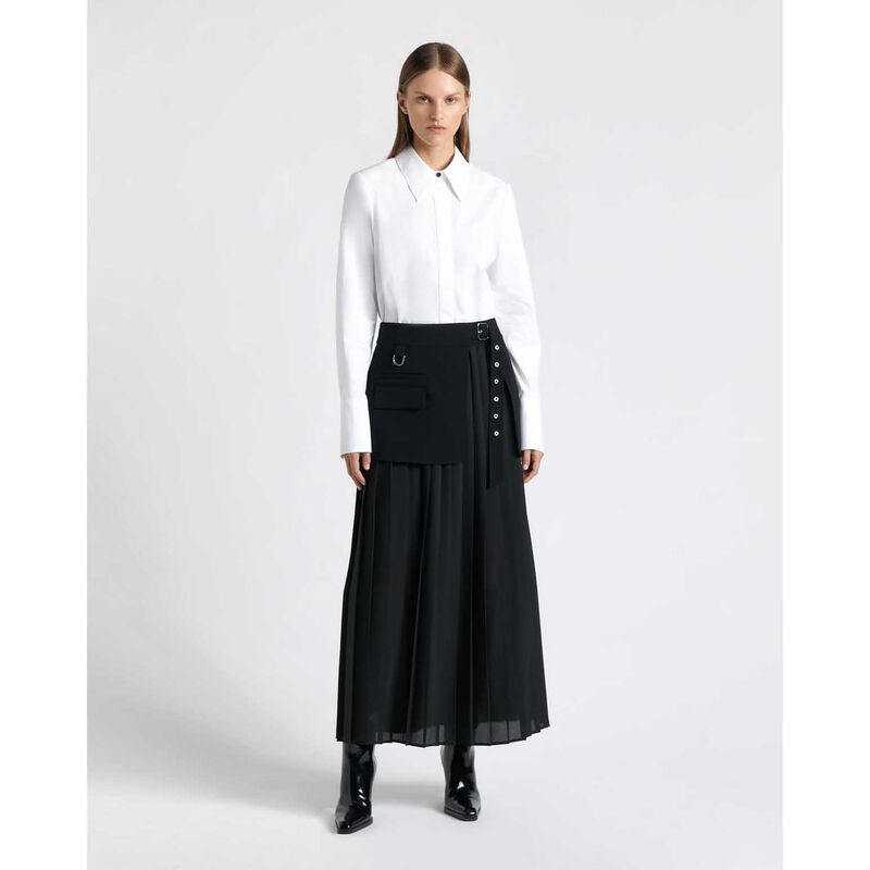 Cue Bio Washed Cotton Shirt image number 3